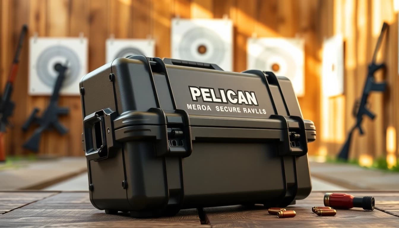 Shop a durable pelican gun case for sale featuring rugged protection and reliable security for firearms.
