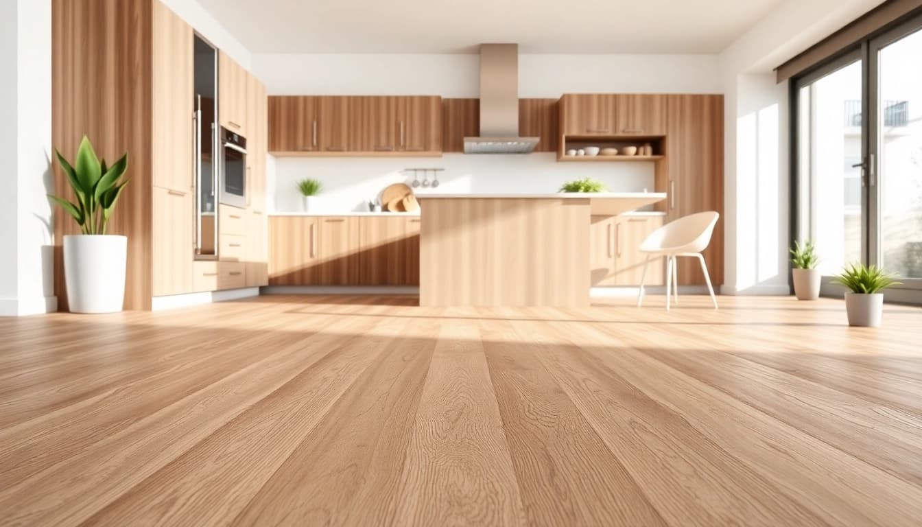 Transform your space with waterproof vinyl flooring that combines style and practicality.