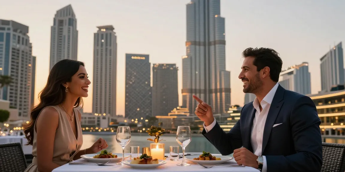 Luxury dining experience with an independent escort in Dubai, osmdubai.com