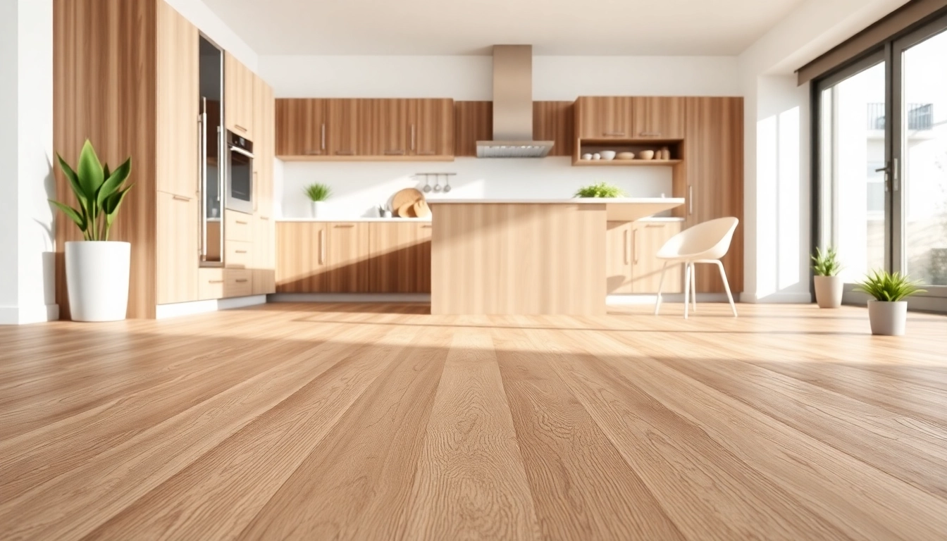 Transform your space with waterproof vinyl flooring that combines style and practicality.