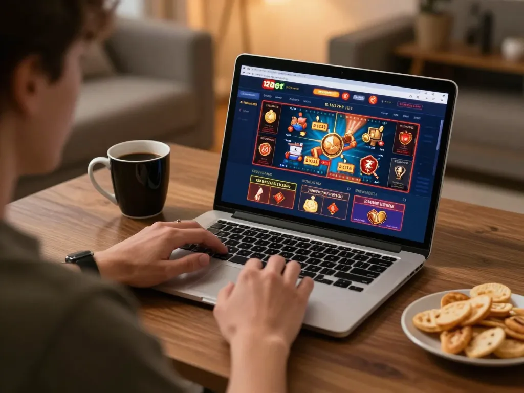 Người chơi sử dụng 12bet để tham gia vào các trò chơi casino trực tuyến từ nhà.