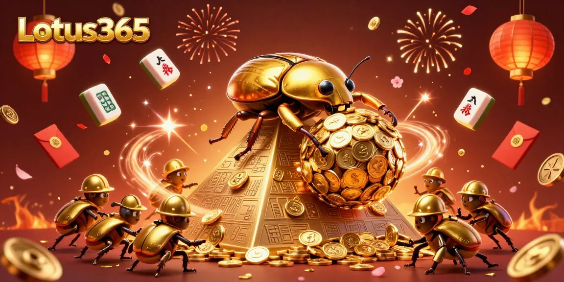 Players enjoy thrilling experiences on Lotus365 with golden coins and vibrant casino elements.