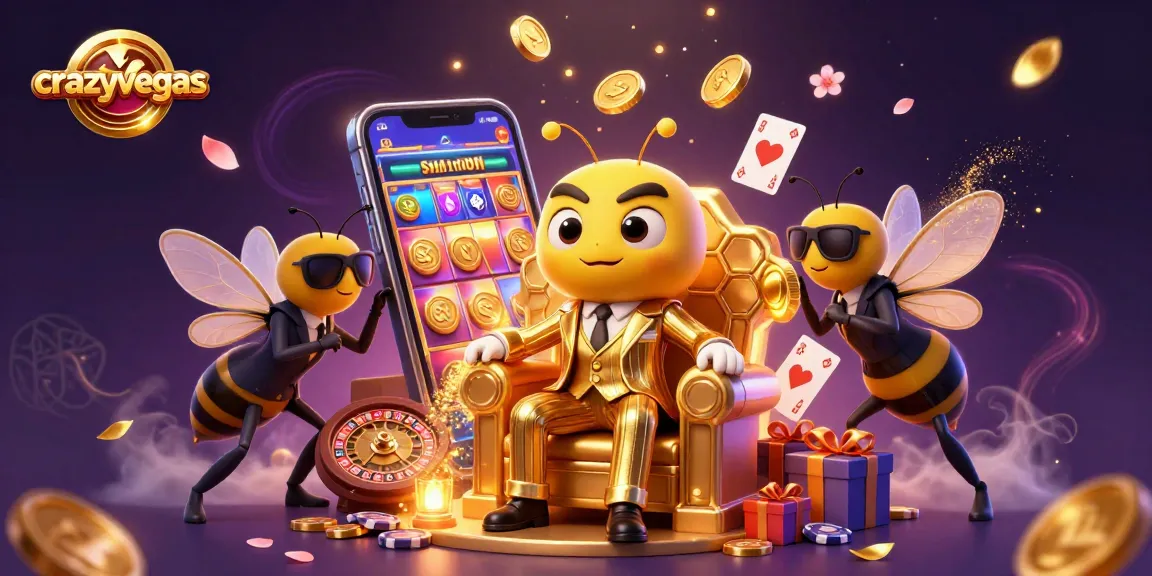 Experience fast wins at crazyvegas with dynamic 3D casino characters amidst slot games and rich visuals.