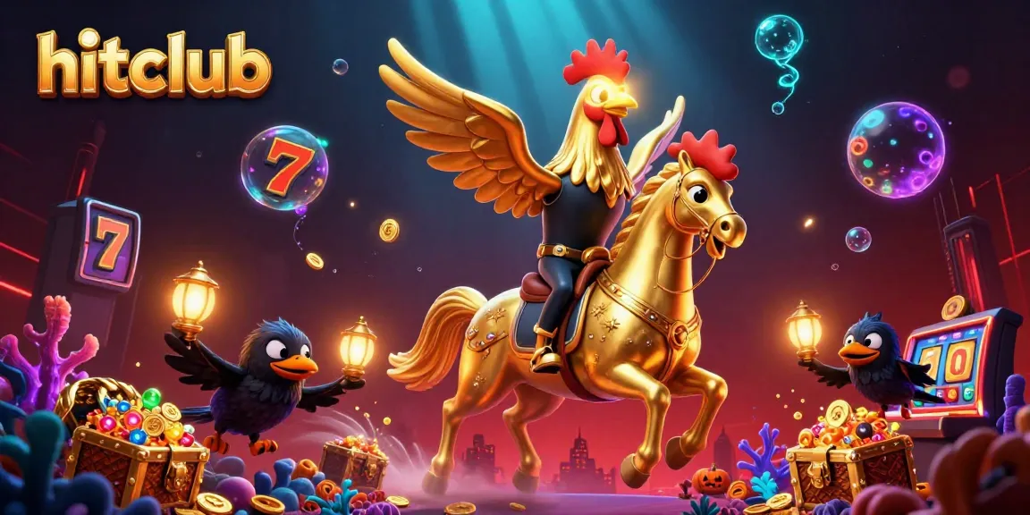 Experience the thrill of hitclub as the golden rooster conquers the casino with jackpot treasures.