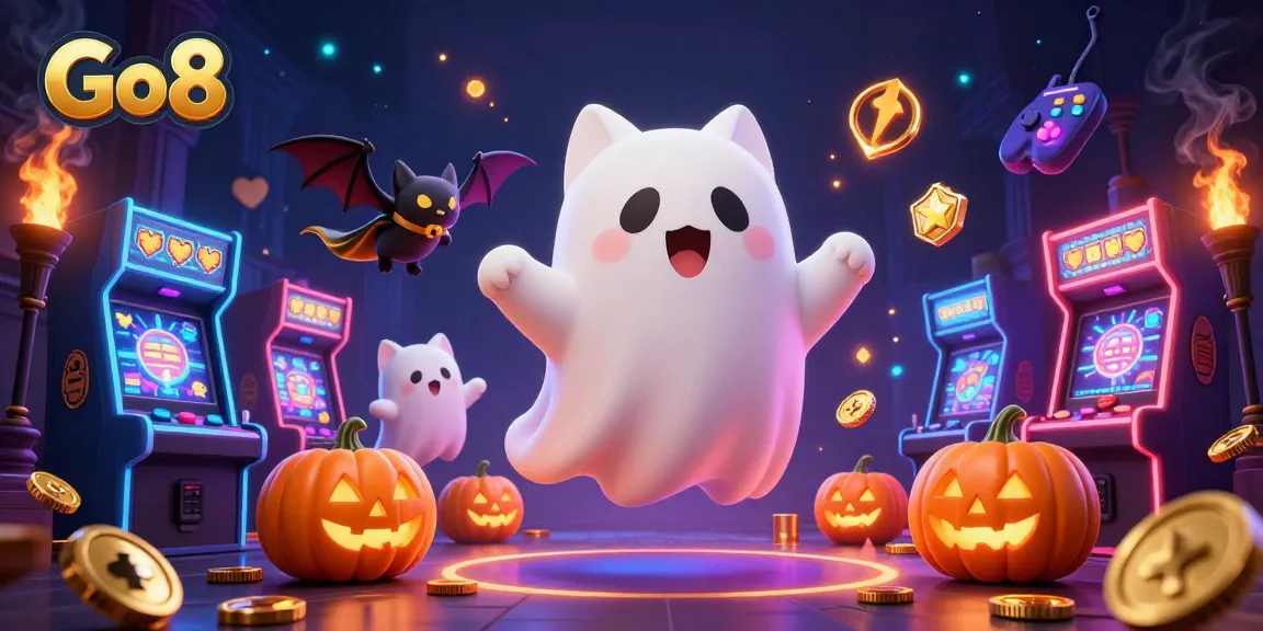 Go8 players enjoy thrilling casino adventures with ghostly fun in a vibrant gaming scene.